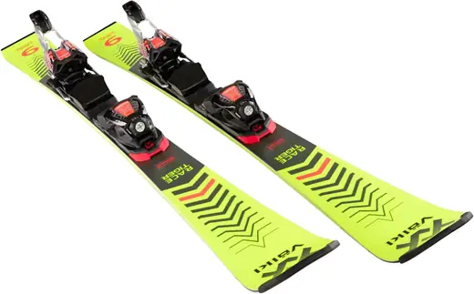 Völkl Racetiger SL R Junior Race Skis Xcomp 12 Bindings Alpine Skiing