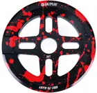 Black/Red Splatter