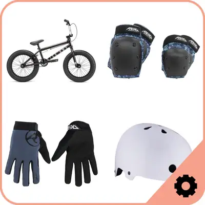 16'' Kinder BMX Set