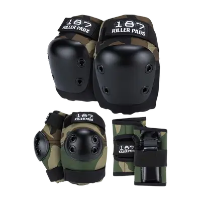 Killer Pads Junior Skate Pads 3-pack