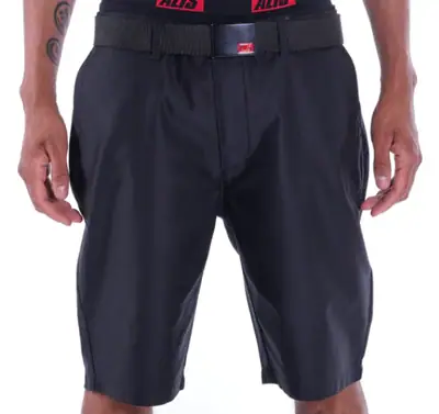 Alis Classic Box Logo Chino Shorts