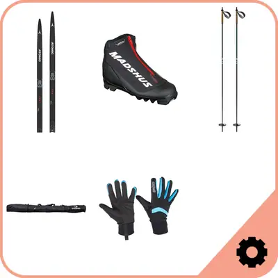 Atomic Classic Cross Country Ski Package