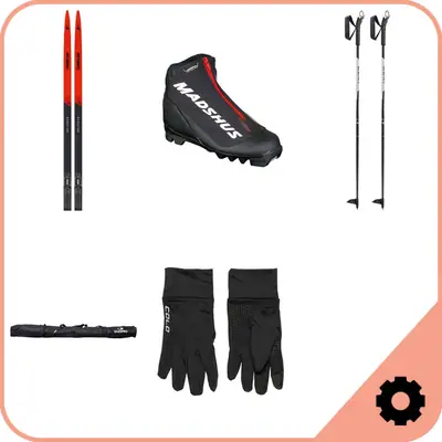 Atomic Classic Cross Country Ski Package