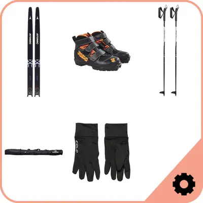 Atomic Classic Cross Country Ski Package