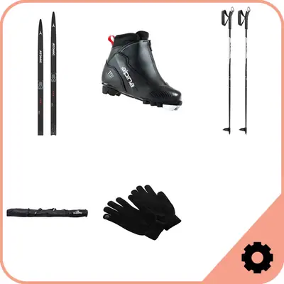 Atomic Längdskidor Paket Klassisk