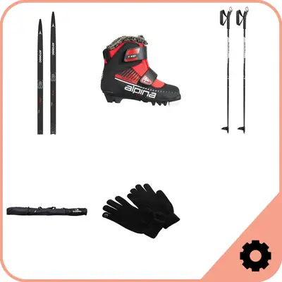 Atomic Classic Cross Country Ski Package