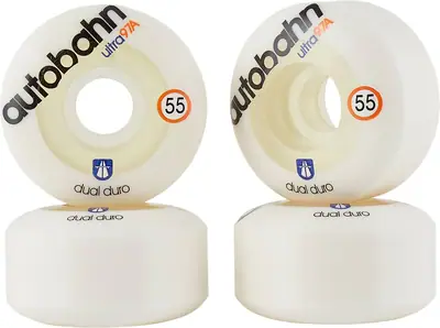 Autobahn Dual Duro Ultra Classic 97A Skateboard wheels 4-Pack