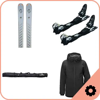 Turskidor Paket - Skidor och Bindningar