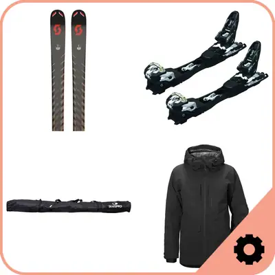 Turskidor Paket - Skidor och Bindningar