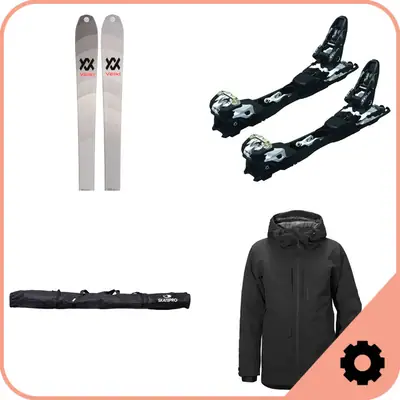 Backcountry Ski Binding and Mounting