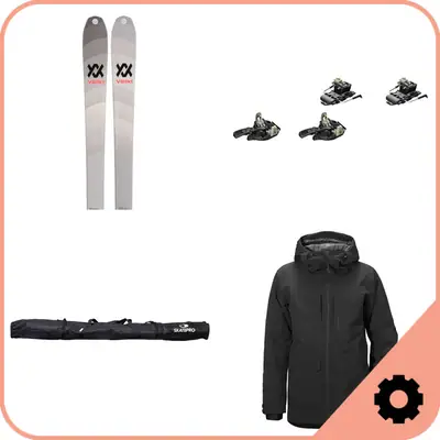 Backcountry Ski Package - Skis & Bindings