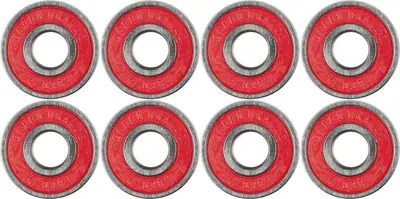 Blood Orange Abec 7 Bearings 8-pack