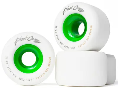 Blood Orange Morgan Pro 80A Kolečka na longboard 4-balení