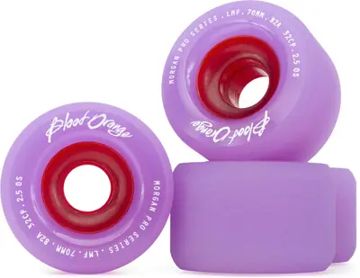 Blood Orange Morgan Pro 82A Longboard Wheels 4-buc