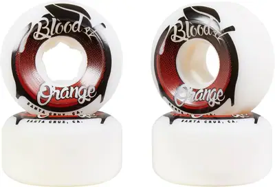 Blood Orange Street Raw Conical Cruiser Rollen 4-Pack
