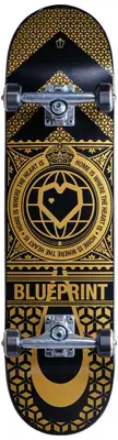 Blueprint Home Heart Skateboard Completo