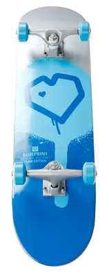 Blueprint Spray Heart V2 Skateboard Komplettboard