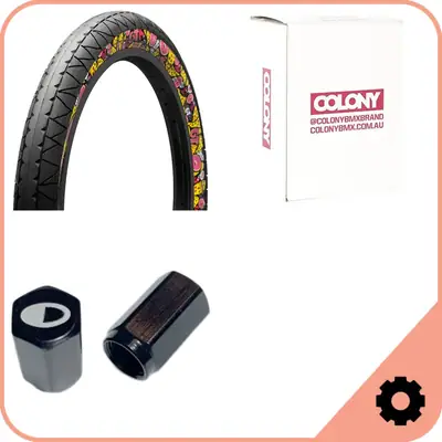 Pacchetto BMX Copertone + Camera D'aria