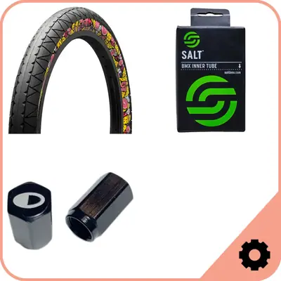 BMX Reifen und Tube Pack
