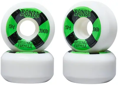 100's OG Formula V5 Skateboard Wheels 4-Pack