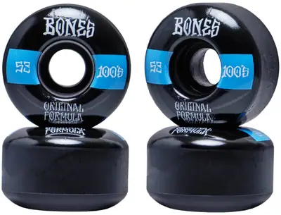 100's V4 Wide Skateboard Wheels 4-Pack