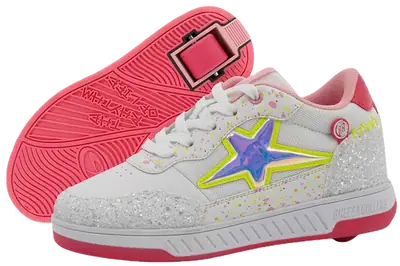Breezy Neon Star Glitter Wieltjes Schoenen