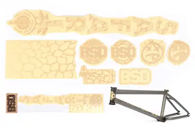 BSD Frame Sticker Pack