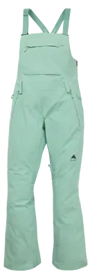 Burton Womens Reserve 2L Stretch Slim Bibs Trousers