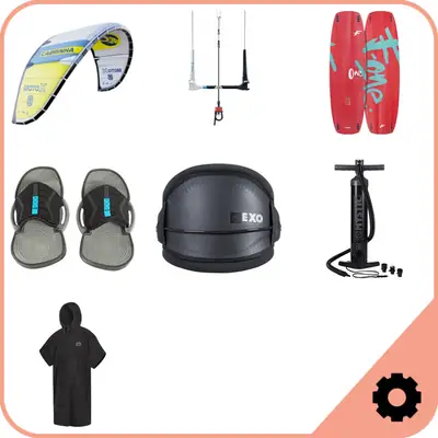 Cabrinha Kite Package + Free Pump and Poncho