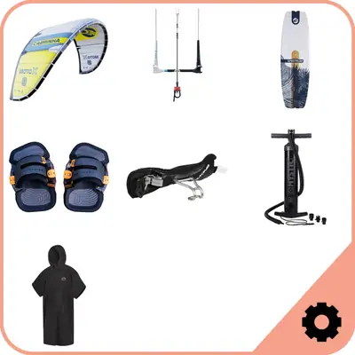 Cabrinha Kite Pakket + Free Pump en Poncho