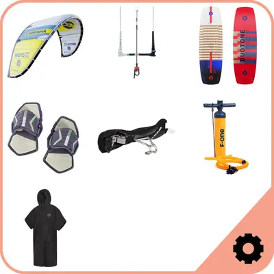 Cabrinha Kite Paket + Free Pump och Poncho