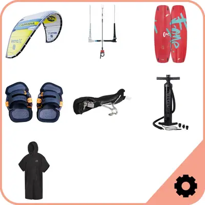 Cabrinha Kite Package + Free Pump and Poncho