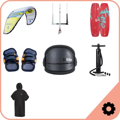 Cabrinha Kite Pack + Free Pump et Poncho