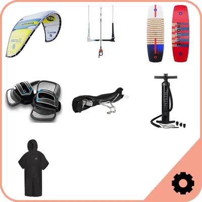 Cabrinha Kite Pakett + Free Pump and Poncho