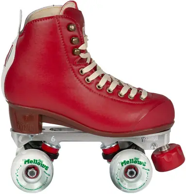Patins à Roulettes Quad Roces Chuck - Taille UK 5 (Femme) - Noir Et Blanc - Style Classique - Occasion