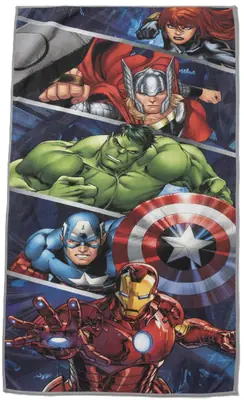 Cold Avengers Beach Towel