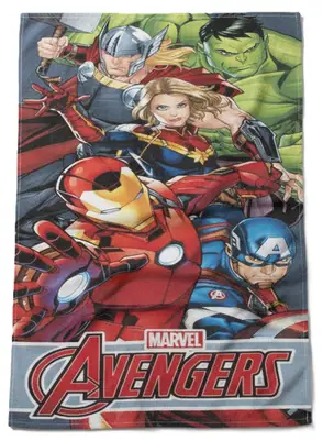 Cold Avengers Beach Towel