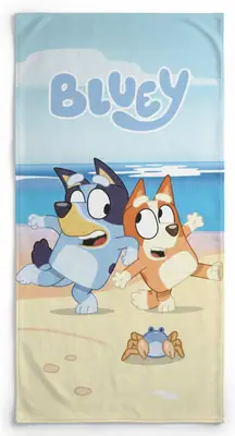 Cold Bluey Dancing Beach Towel