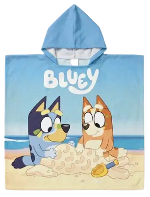 Cold Bluey Kids Poncho