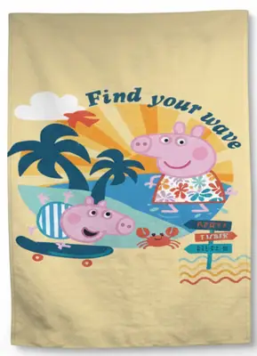 Cold Peppa Pig Beach Towel