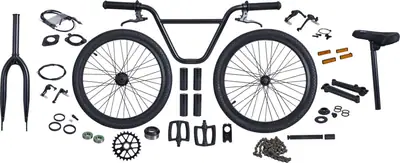 Colony Build Your Own Freestyle BMX Bike Kit Pro BMX Bikes