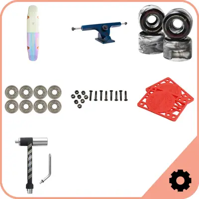 Crazy Deal Custom Longboard Paquete