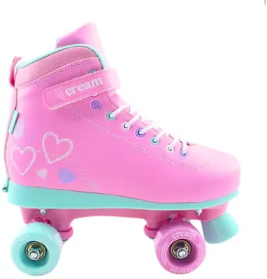 CREAM Scoop Hearts Adjustable Kids Roller Skates