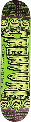 Creature Psycho Logo Skateboard Deck