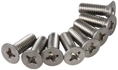 Duotone Fin Ruuvi M6X x 18mm (8pcs) - 18mm