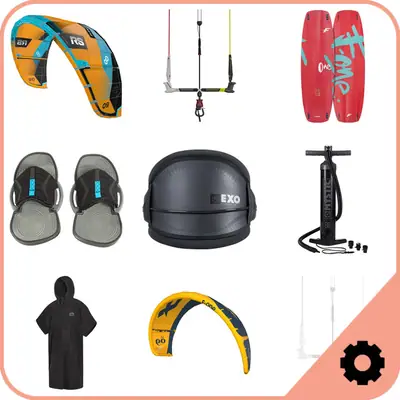 Eleveight Kite Set + Free Pump und Poncho