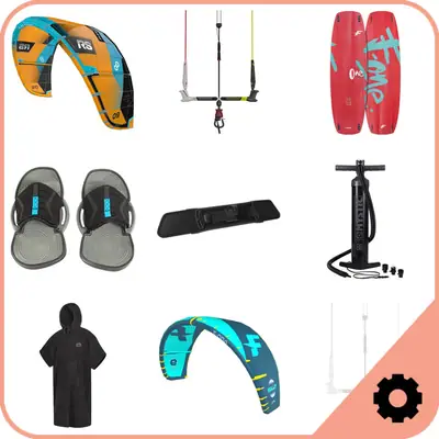 Eleveight Kite Pacchetto + Free Pump e Poncho