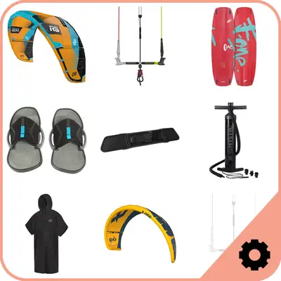 Eleveight Kite Paket + Free Pump och Poncho