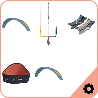 F-One Diablo Foil Kite Paquete