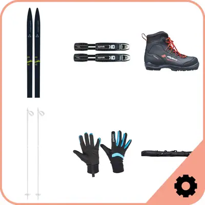 Fischer Backcountry Narty Biegowe Zestaw